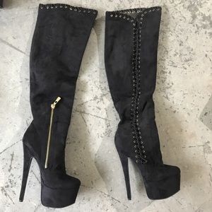BEBE: High Knee Boots